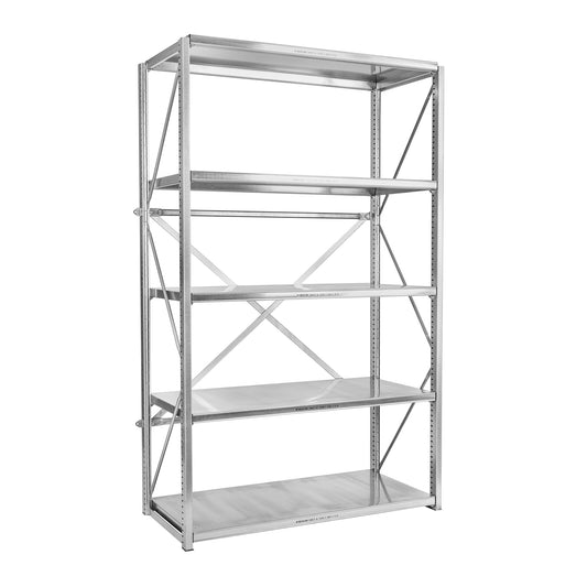 Regał Półkowy NEDCON metalowy ocynkowany 2100mm x 1230mm 150kg
