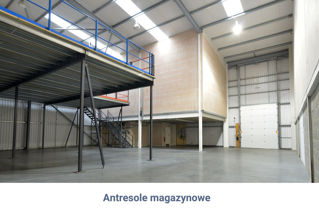 Modułowa antresola w magazynie umożliwiająca szybką rozbudowę przestrzeni bez przestojów w pracy