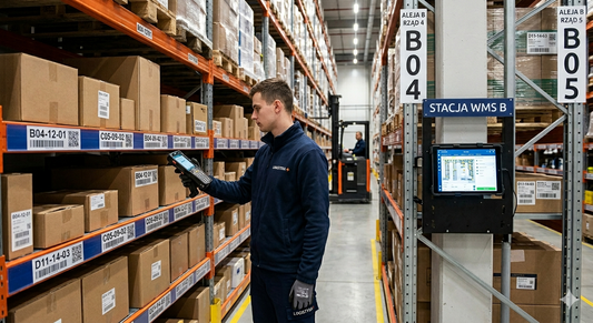 Digitalizacja magazynu – oznaczenia, etykiety i systemy wspierające pracę przy regałach