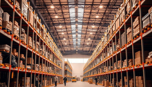 Etapowy montaż regałów w działającym magazynie