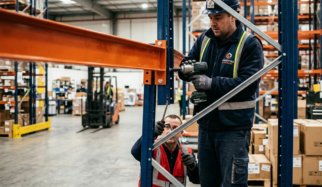 Najczęstsze błędy przy montażu regałów magazynowych – czego unikać