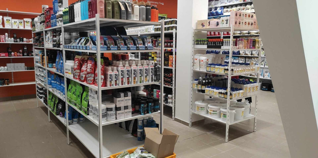 Regały półkowe dla branży wellness – suplementy diety i bezpieczne przechowywanie produktów