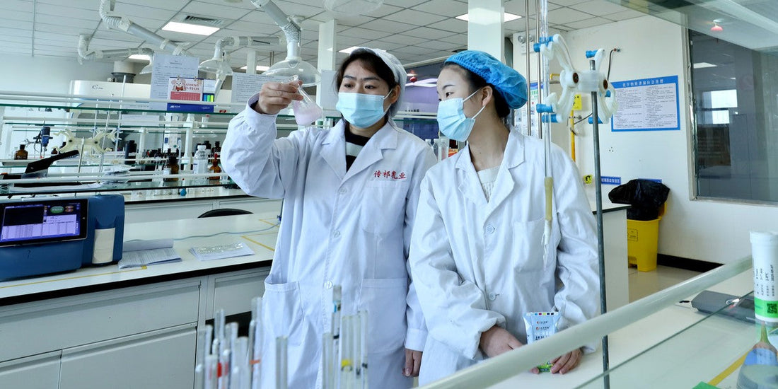 Regały półkowe w laboratoriach badawczych