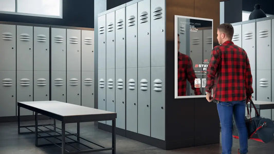 Szafki socjalne z lusterkami - wygoda użytkowników