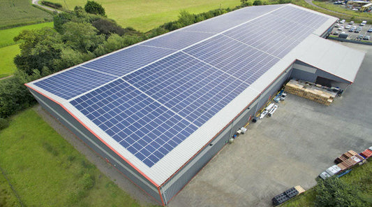 Struktury solarne na dachach magazynów - obliczenia statyczne