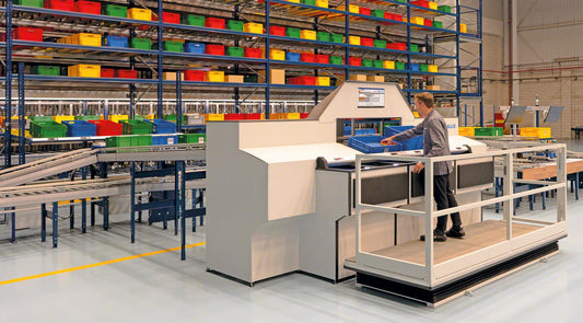 Regały do pick&pack - organizacja stanowisk kompletacji
