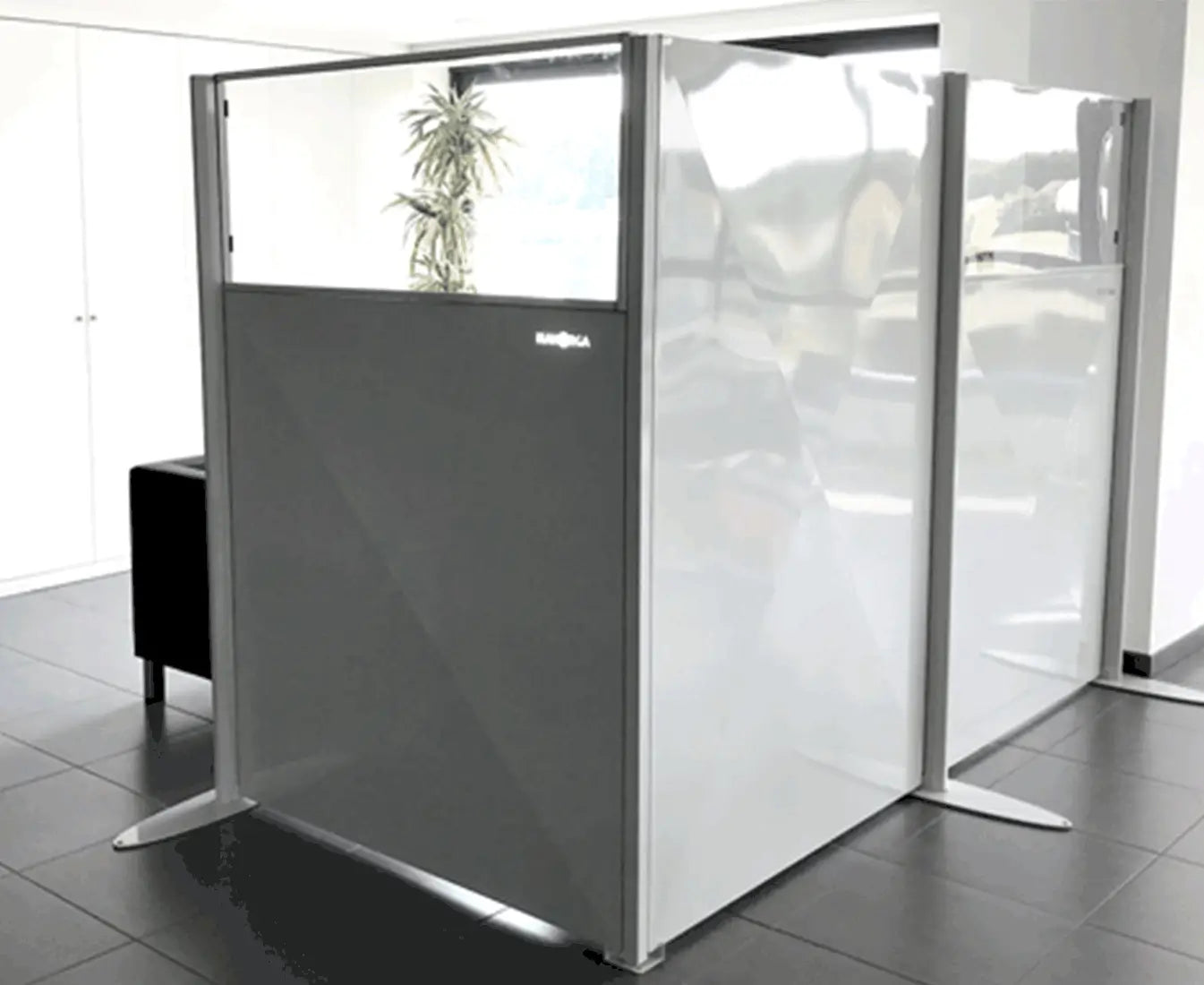 Ścianki działowe w sklepie MS Regały z systemami przegród i separatorów przestrzeni dla kategorii ścianek działowych