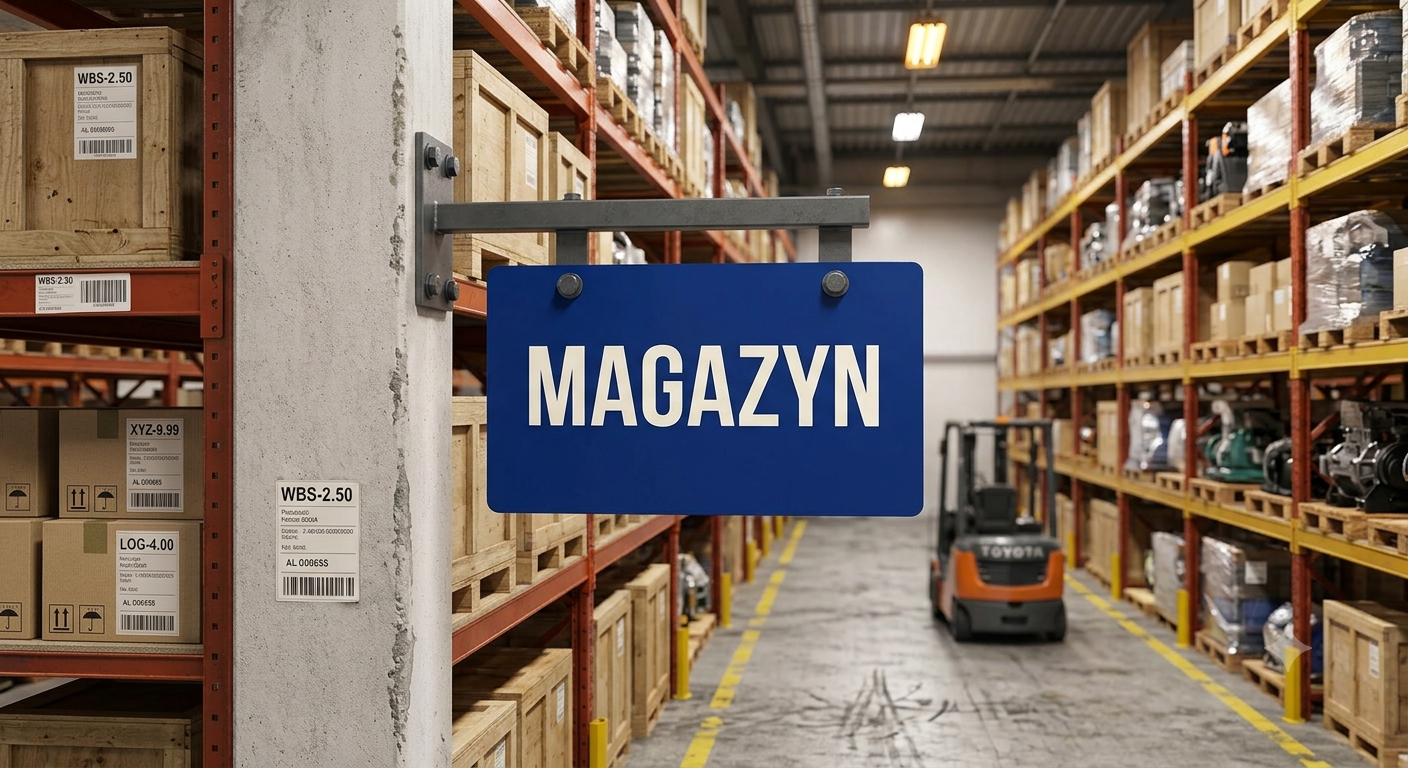 Tabliczka Magazynowa Plastikowa z Własnym Nadrukiem