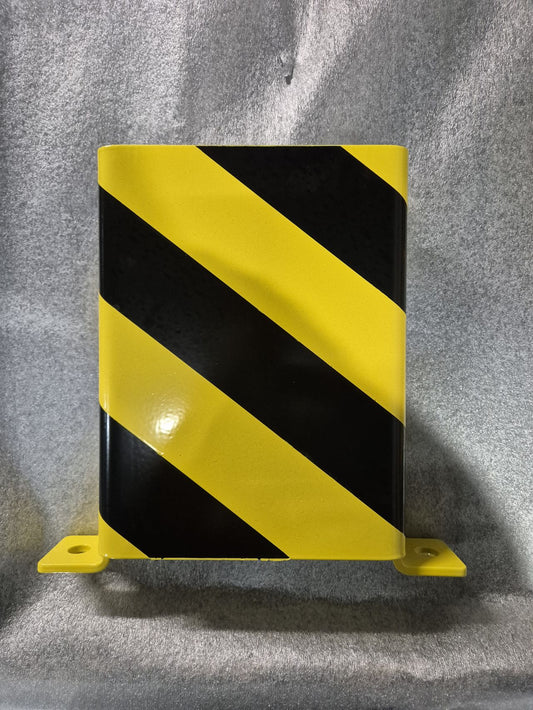 Protekcja czołowa regału, Odbojnica EMTUL 40 cm, stal, żółto-czarna