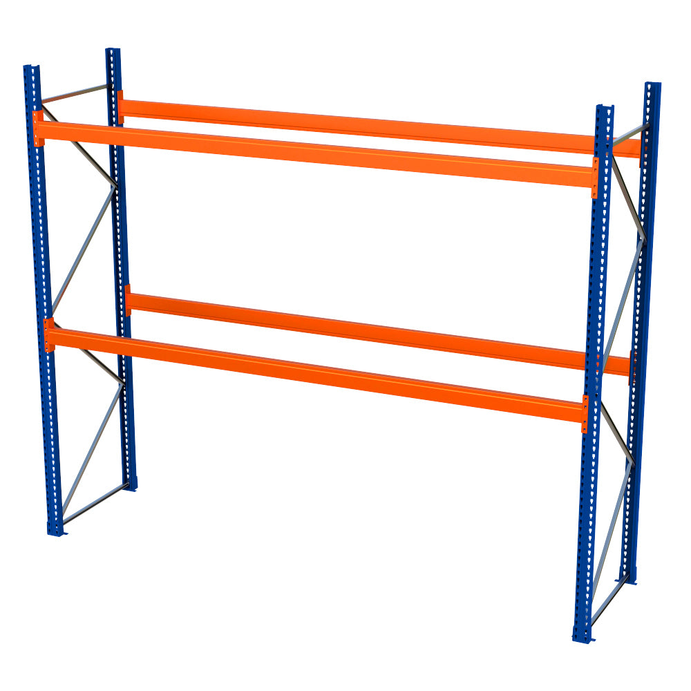 Regał Paletowy Używany MECALUX (H-300cm L-540cm, 0+2, 18 miejsc paletowych) 2400kg