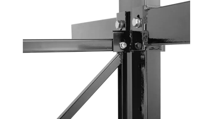 Regał wspornikowy MANORGA H-250cm, 3 kolumny, L-315cm, 0+4, nośność wspornika 230kg